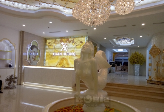 thiết kế thẩm mỹ viện xuân hương